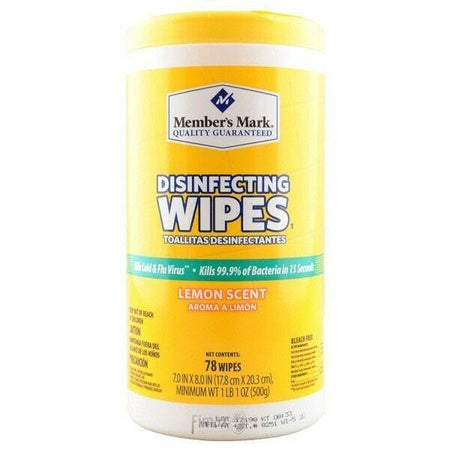 Members Mark Disinfecting Wipes (Lemon, Orange, Fresh Scent) - PPE Mask & Gown Supplies, KN95 masks online, Gloves, eyewear, hand sanitizer